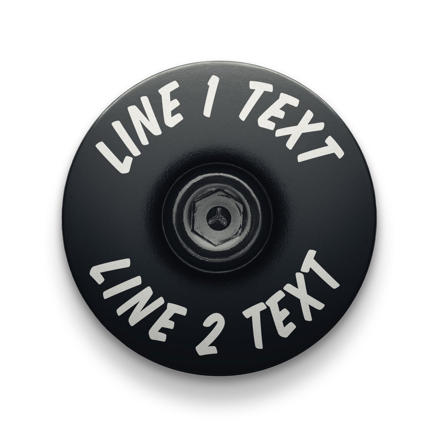 You Say It Best - Custom Text Bicycle Headset Cap
