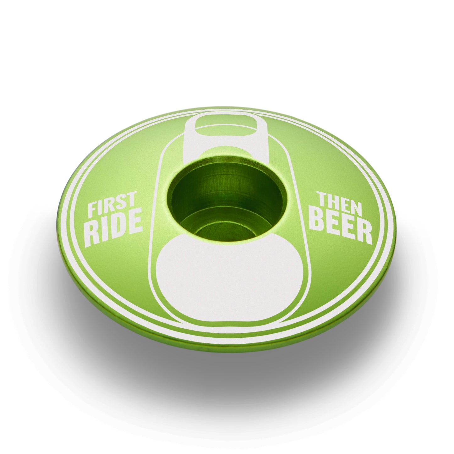 First Ride Then Beer Bicycle Headset Cap