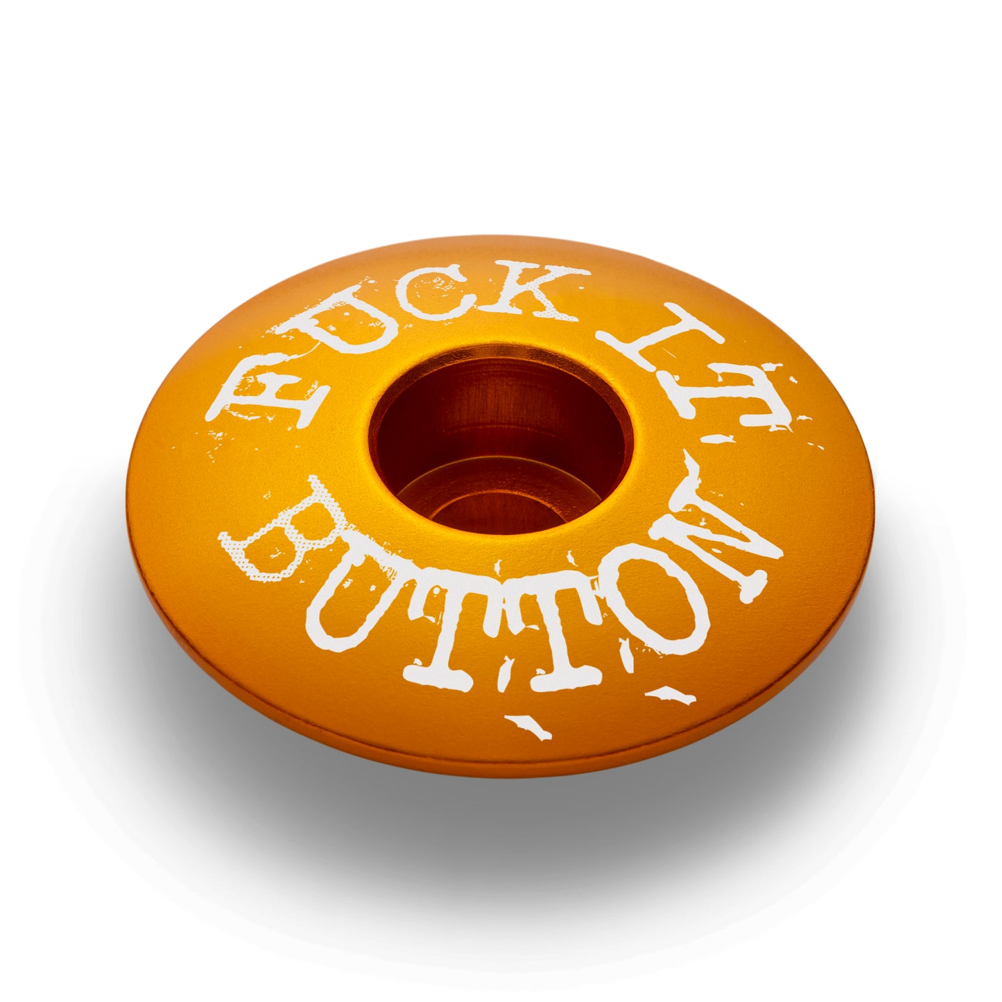 Fuck it Button Bicycle Headset Cap
