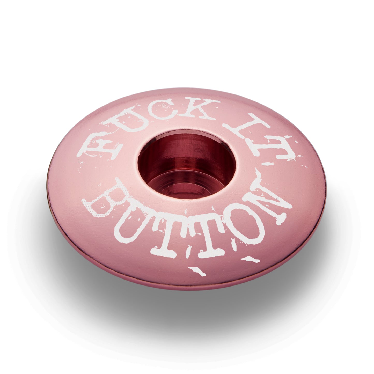 Fuck it Button Bicycle Headset Cap