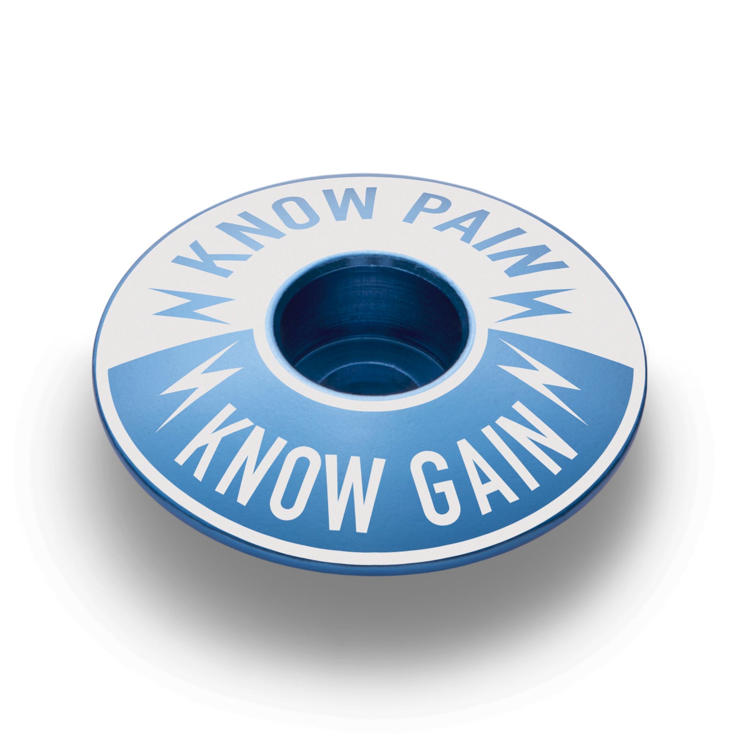 Know Pain, Know Gain Bicycle Headset Cap