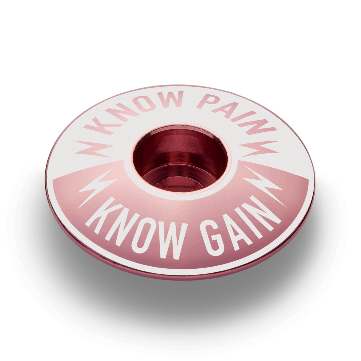 Know Pain, Know Gain Bicycle Headset Cap