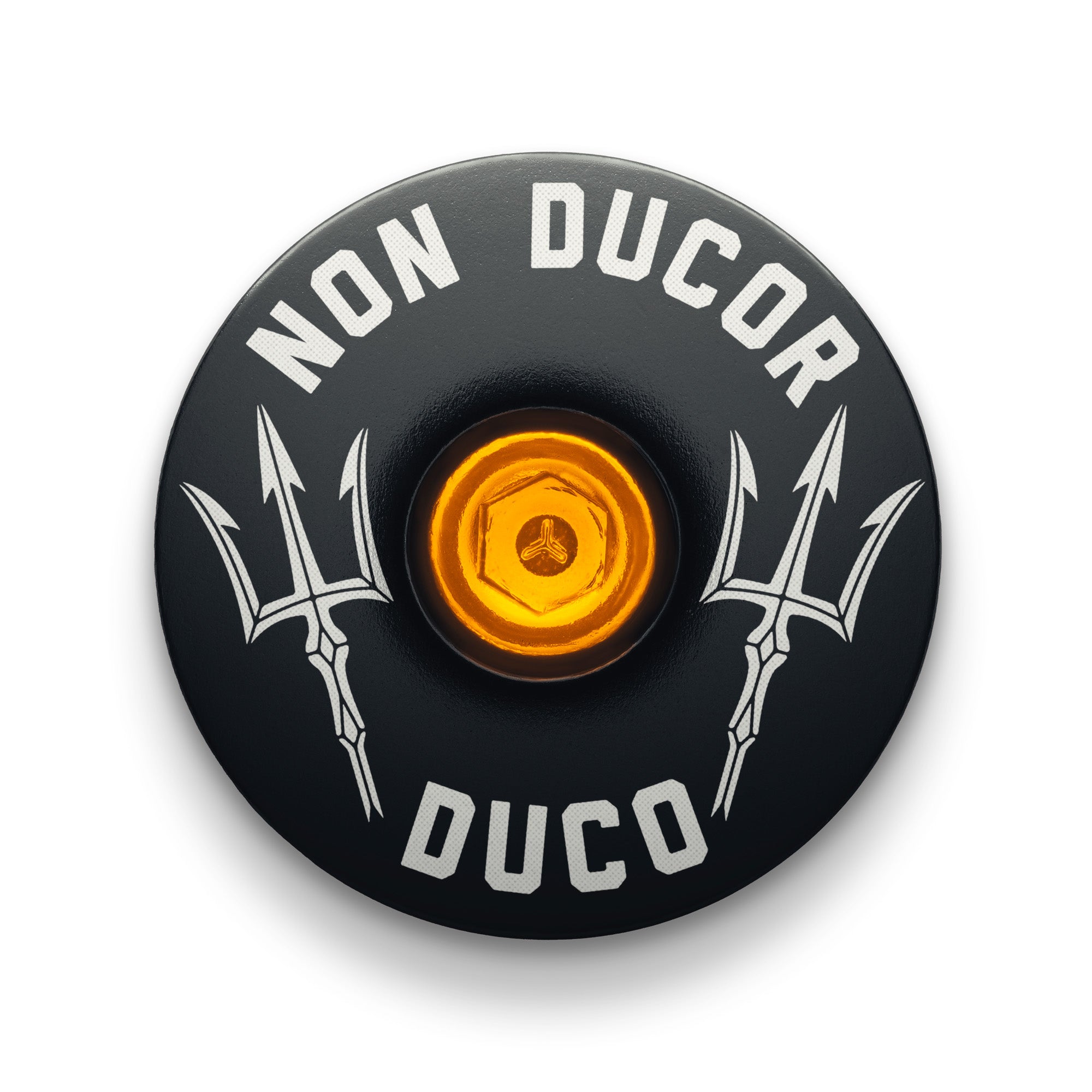 Non Ducor, Duco Custom Bicycle Headset Cap – Dispatch Custom Cycling  Components
