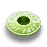 Ride Ass Eat Fast Bicycle Headset Cap