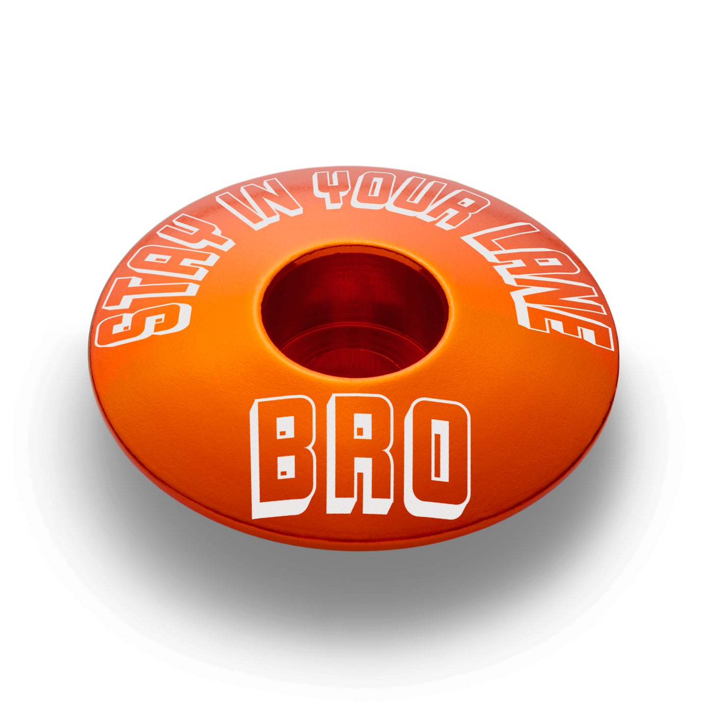 Stay In Your Lane, Bro - Bicycle Headset Cap